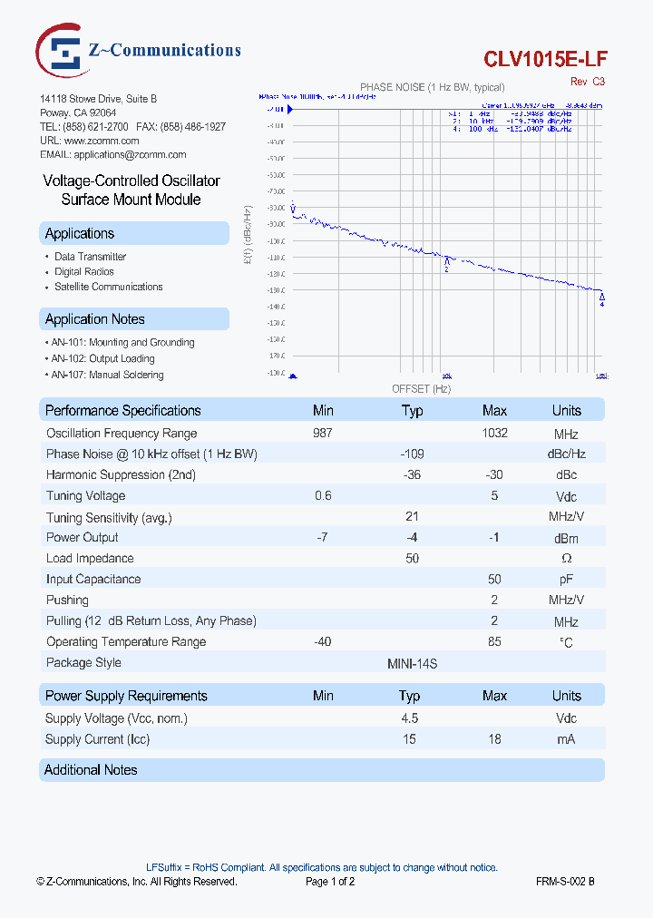 CLV1015E-LF-14_8422042.PDF Datasheet