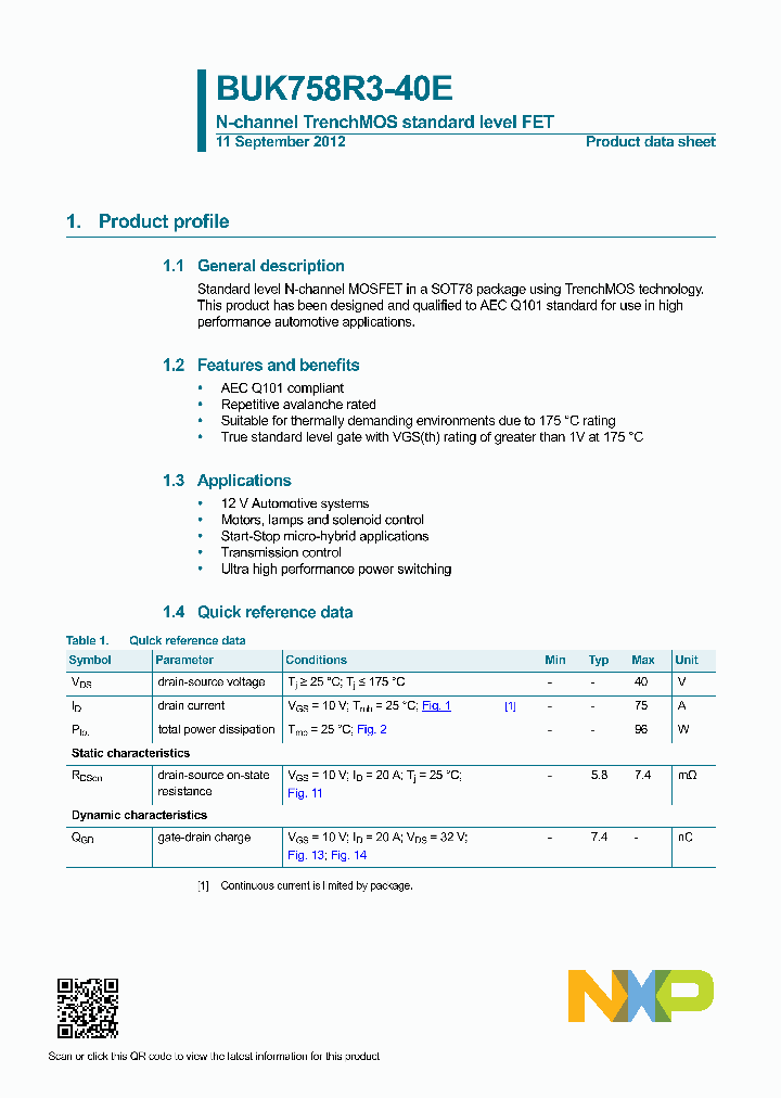 BUK758R3-40E_8423189.PDF Datasheet