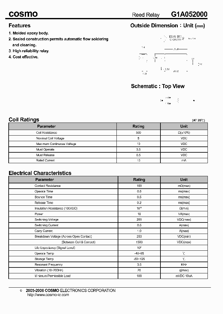 G1A052000_8424084.PDF Datasheet