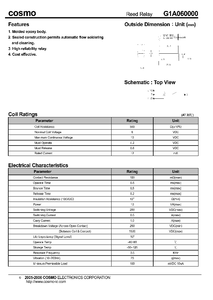 G1A060000_8424085.PDF Datasheet