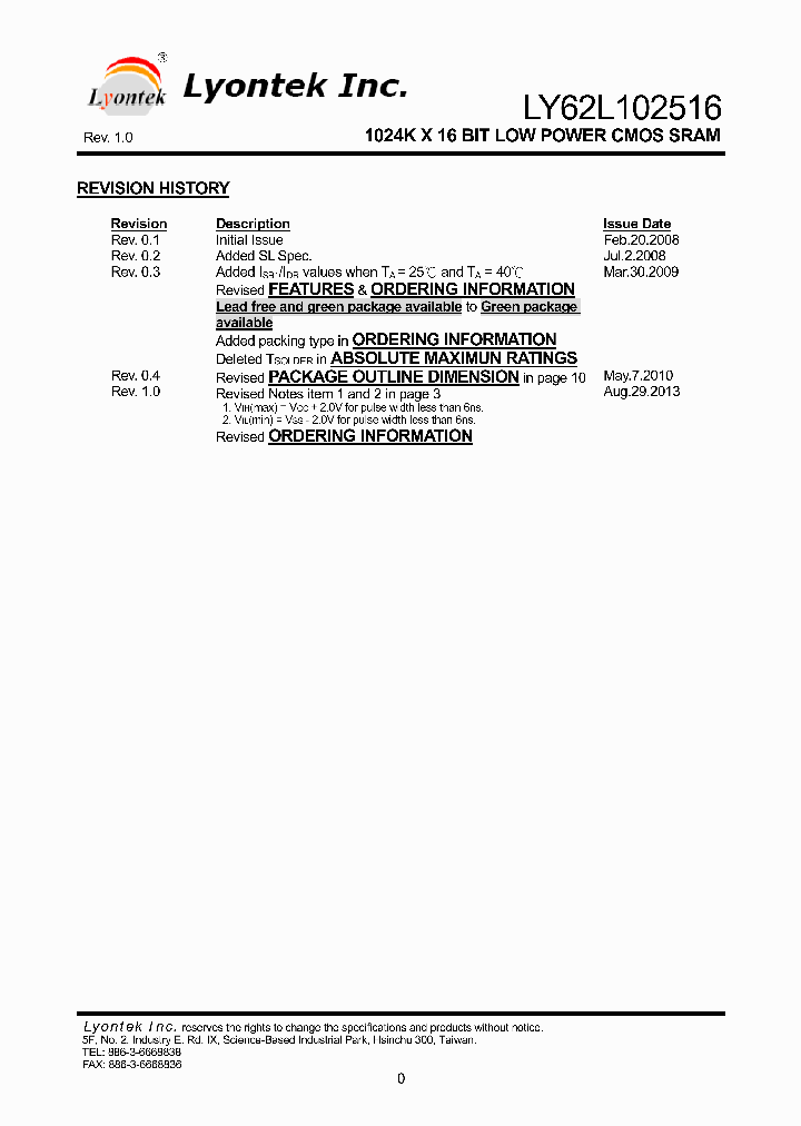 LY62L1025616LL-55SLE_8424270.PDF Datasheet