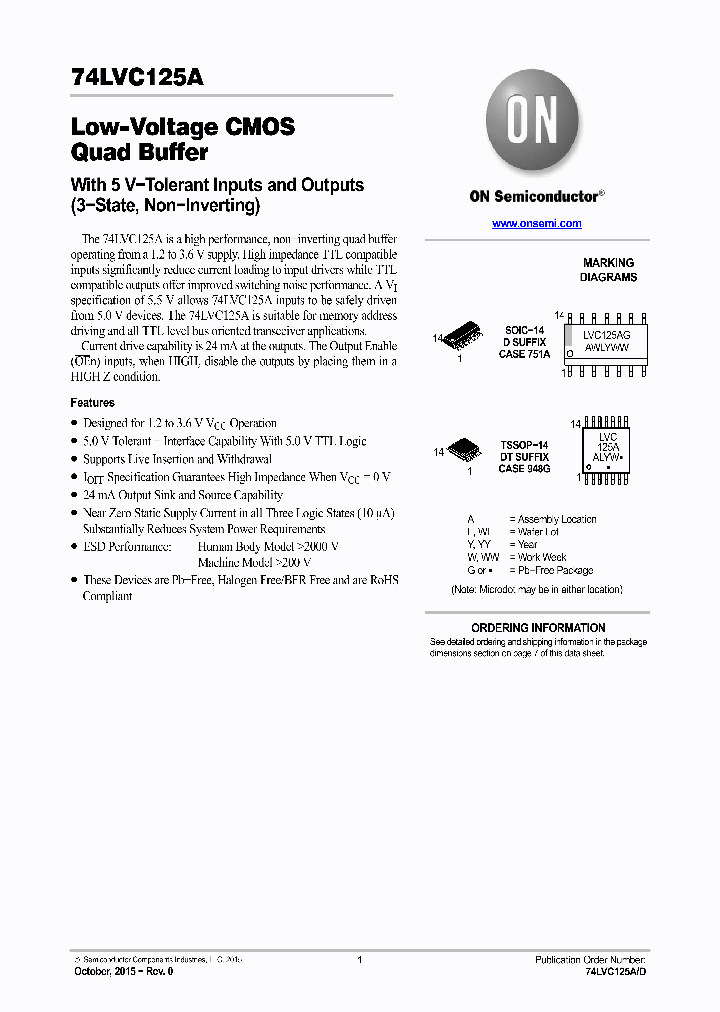 74LVC125ADTR2G_8426457.PDF Datasheet
