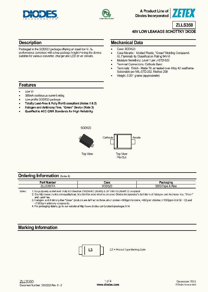 ZLLS350-15_8427056.PDF Datasheet