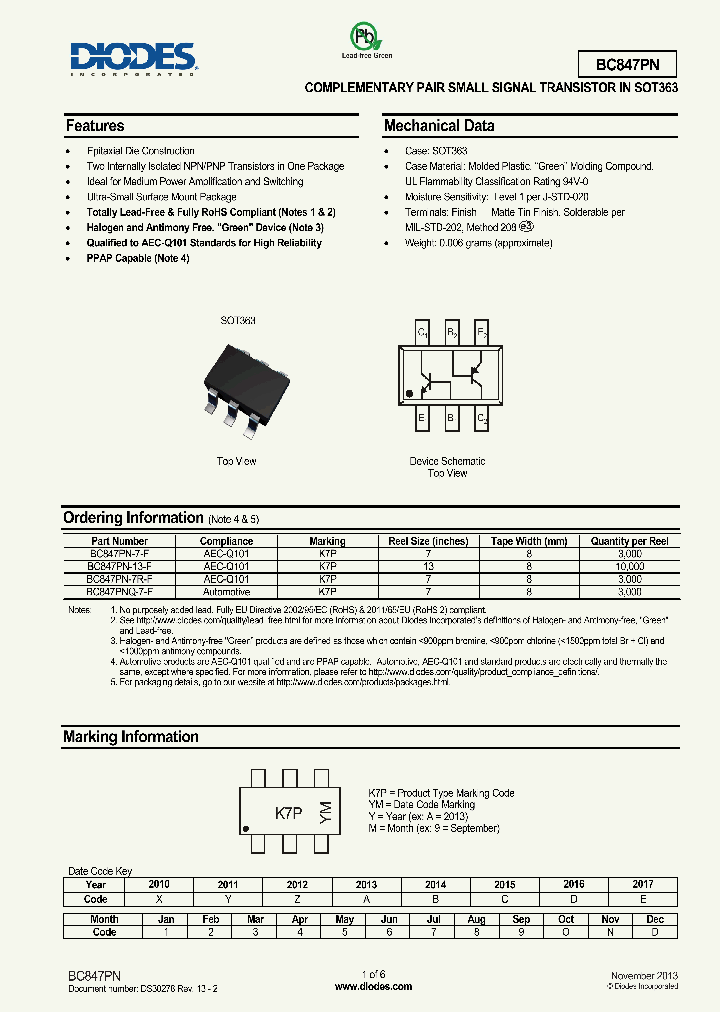 BC847PN-7R-F_8426803.PDF Datasheet