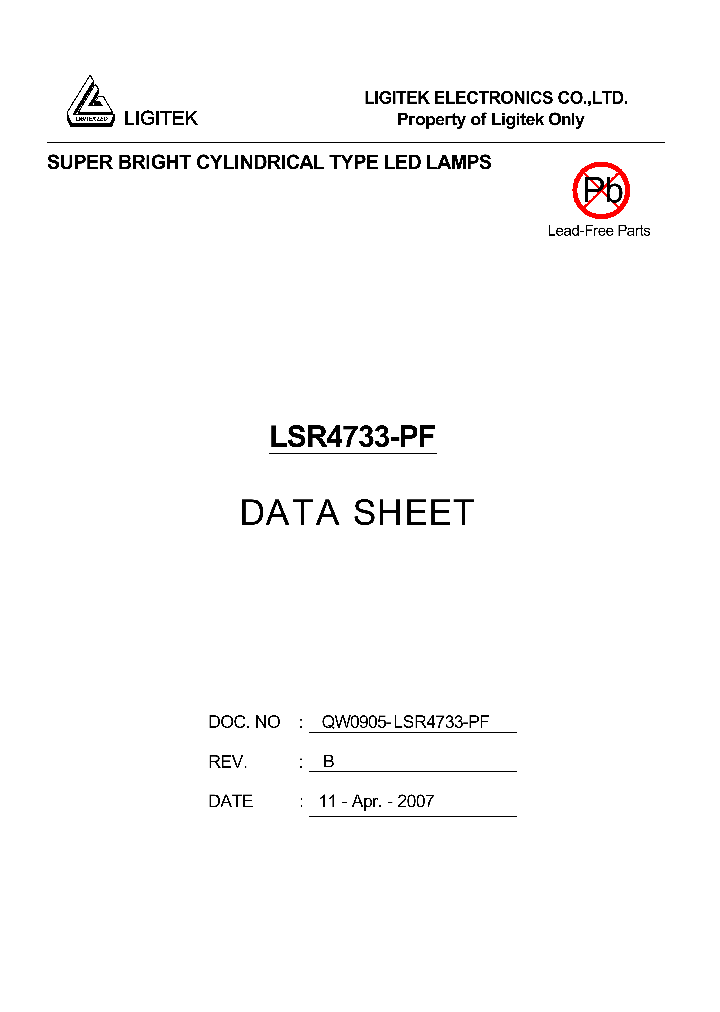 LSR4733-PF_8428270.PDF Datasheet