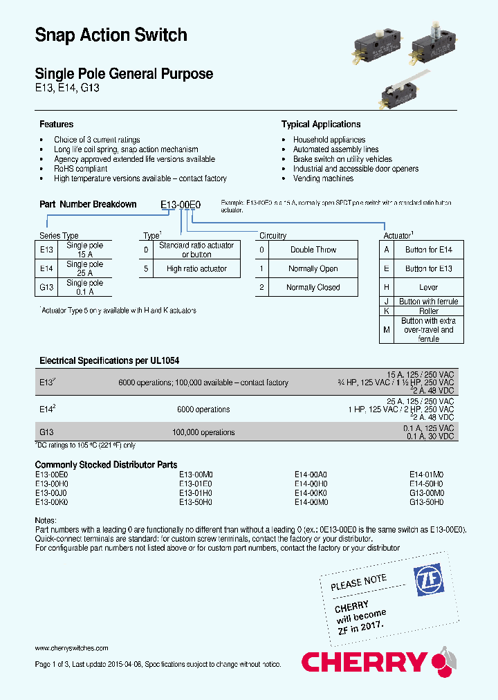 E14-01M0_8428613.PDF Datasheet