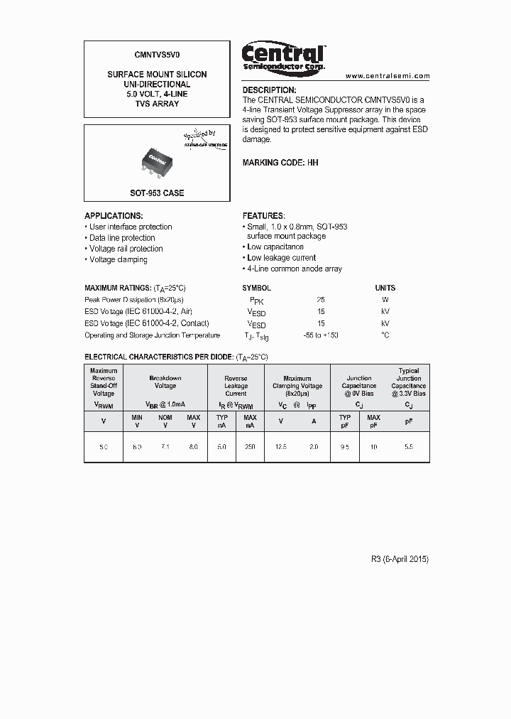 CMNTVS5V0_8430533.PDF Datasheet