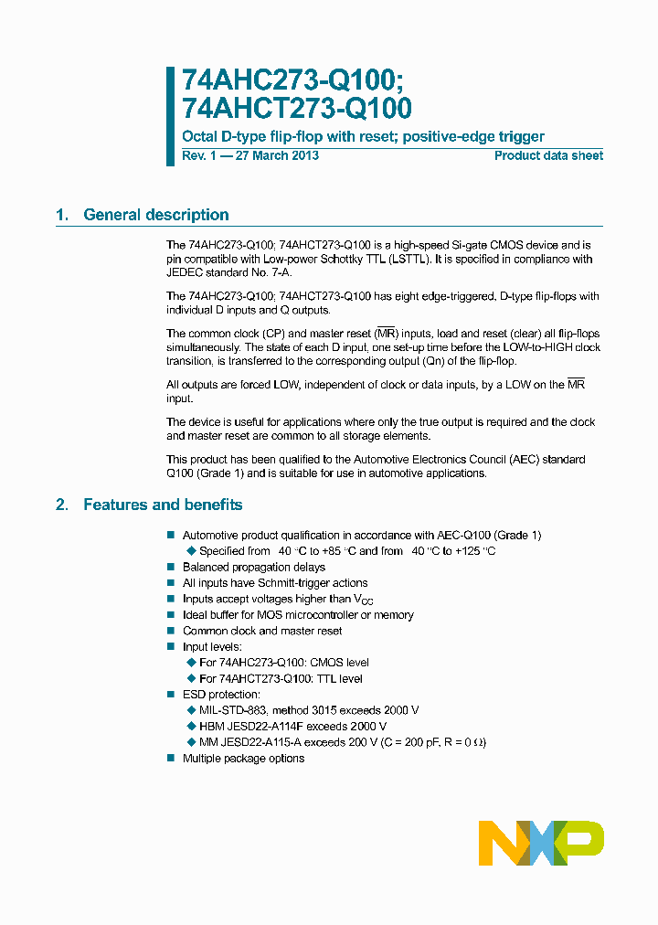 74AHC273D-Q100_8428464.PDF Datasheet