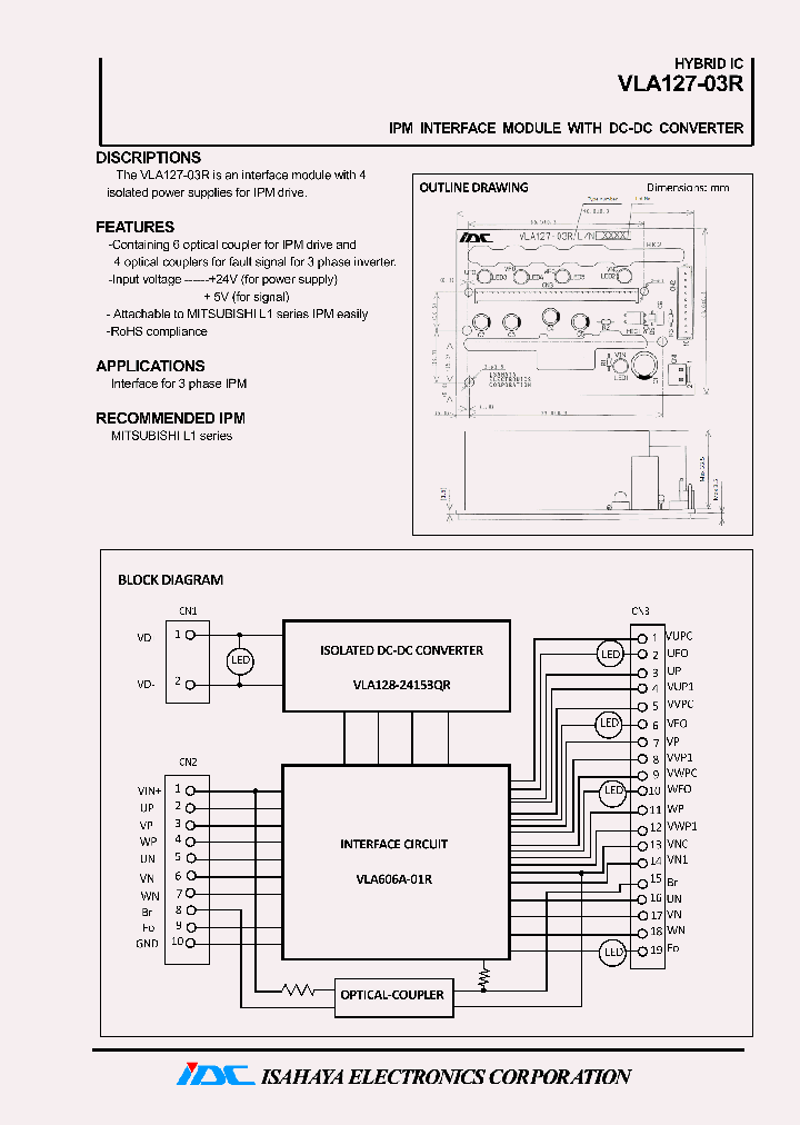 VLA127-03R_8433709.PDF Datasheet