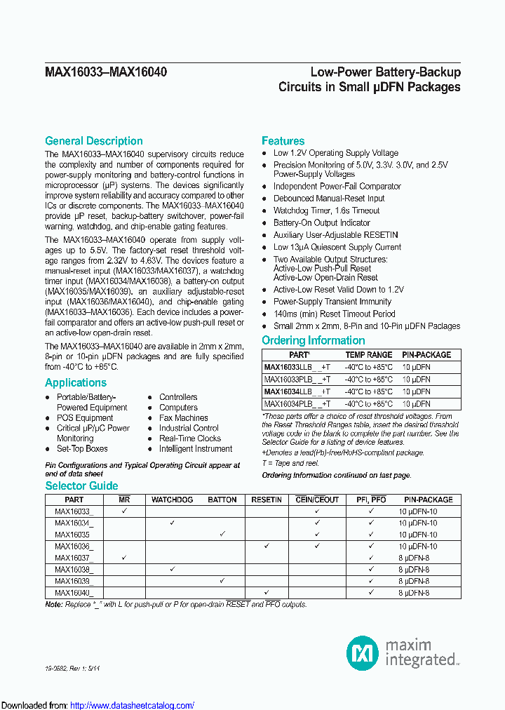 MAX16035PLB31_8432431.PDF Datasheet