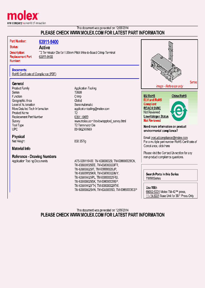 69002-5001_8435440.PDF Datasheet