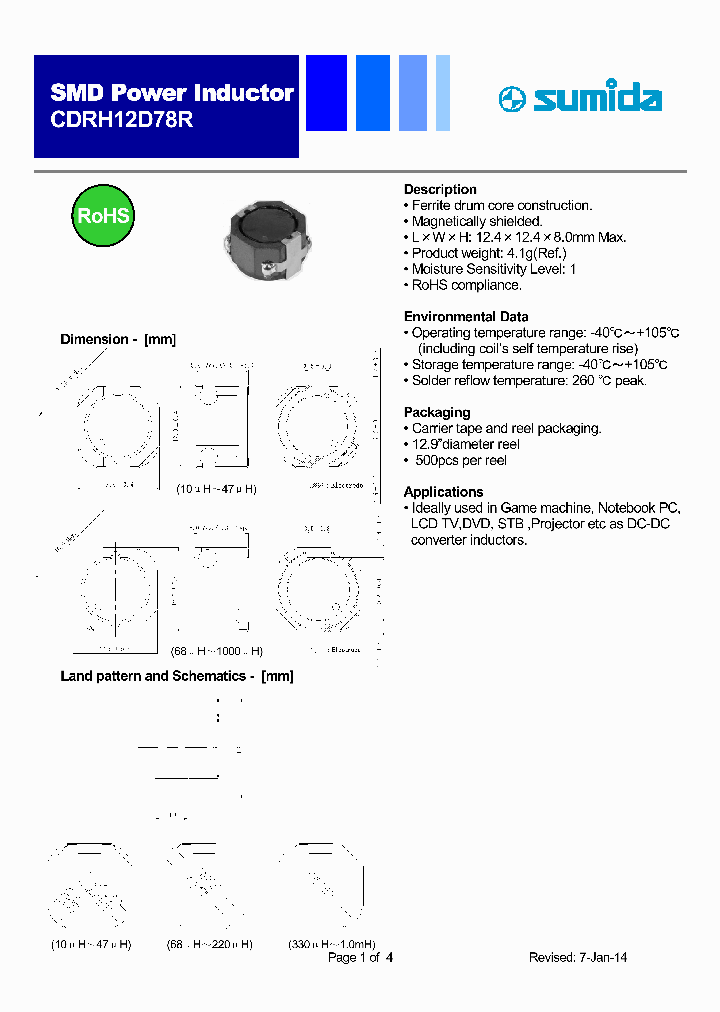 CDRH12D78RNP-102MC_8436357.PDF Datasheet