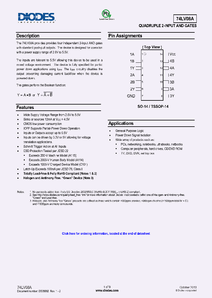 74LV08AS14-13_8431974.PDF Datasheet