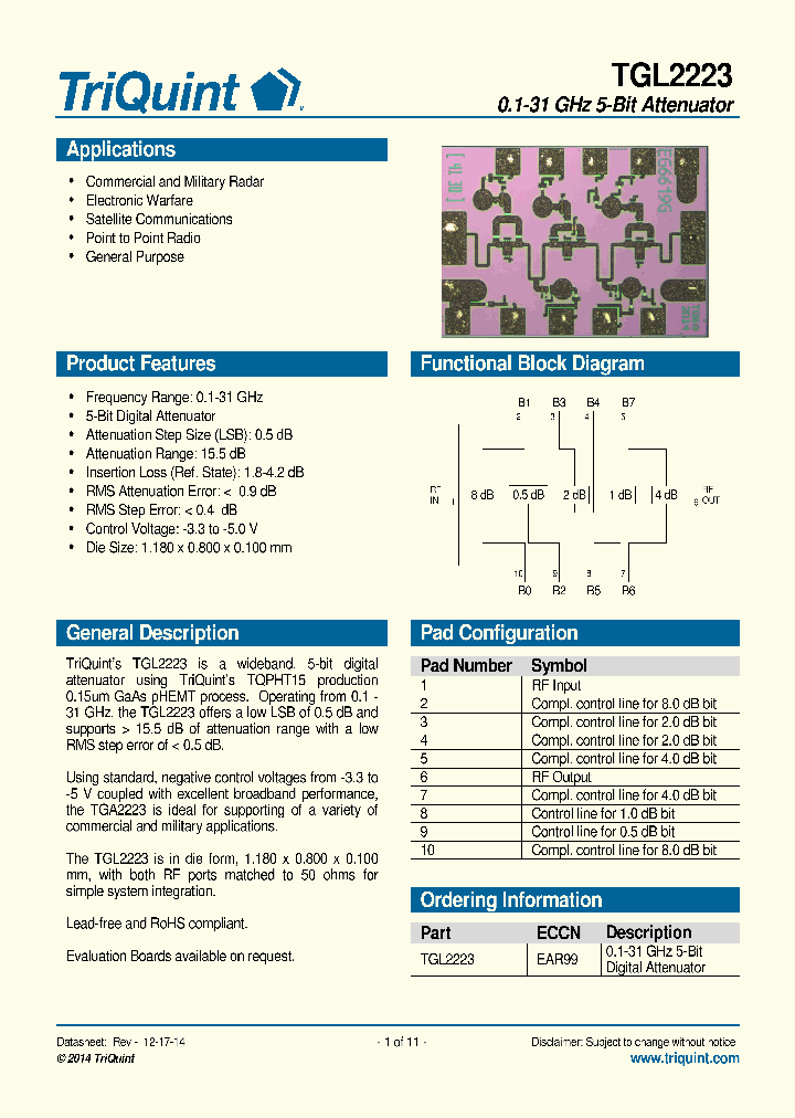 TGL2223_8436070.PDF Datasheet