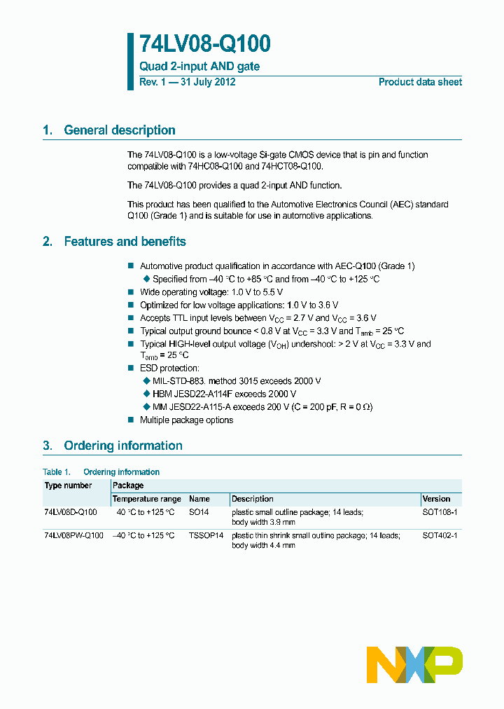 74LV08PW-Q100_8431977.PDF Datasheet
