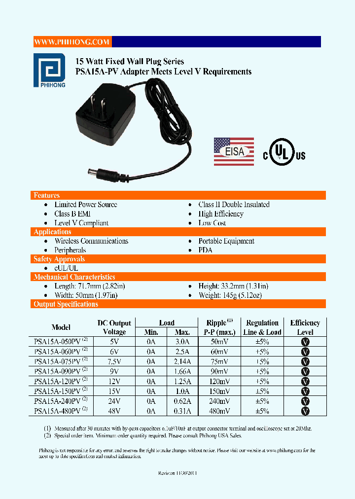 PSA15A-240PV_8436954.PDF Datasheet