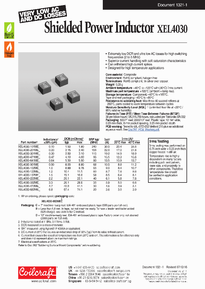 XEL4030-641ME_8437423.PDF Datasheet