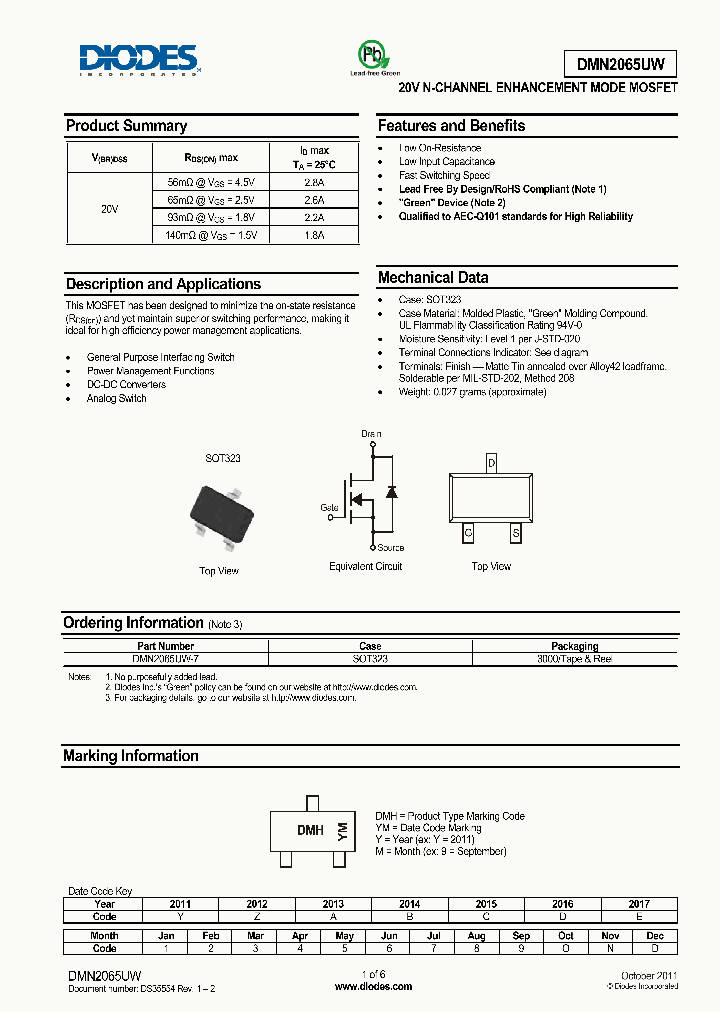 DMN2065UW-7_8433935.PDF Datasheet