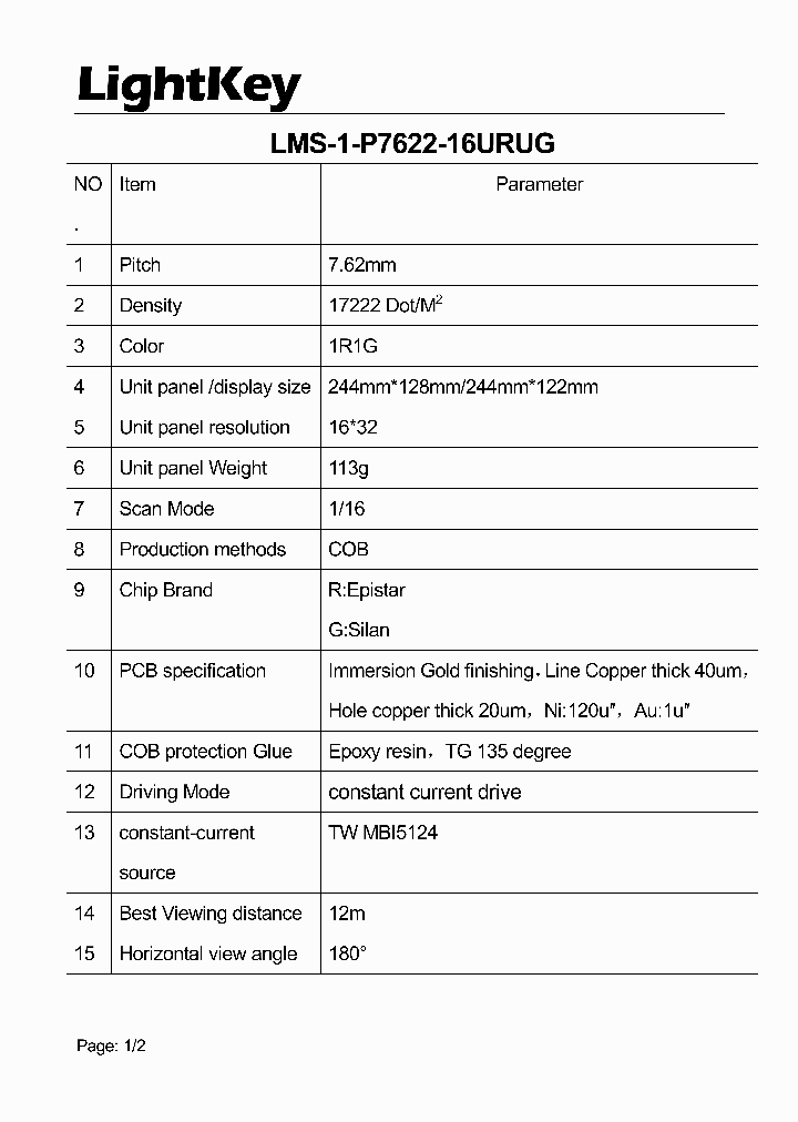 LMS-1-P7622-16URUG_8438451.PDF Datasheet