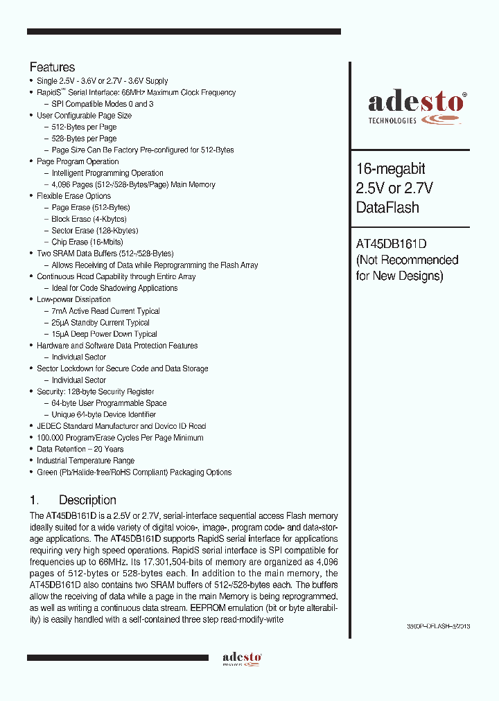 AT45DB161D-MU-SL955_8439785.PDF Datasheet