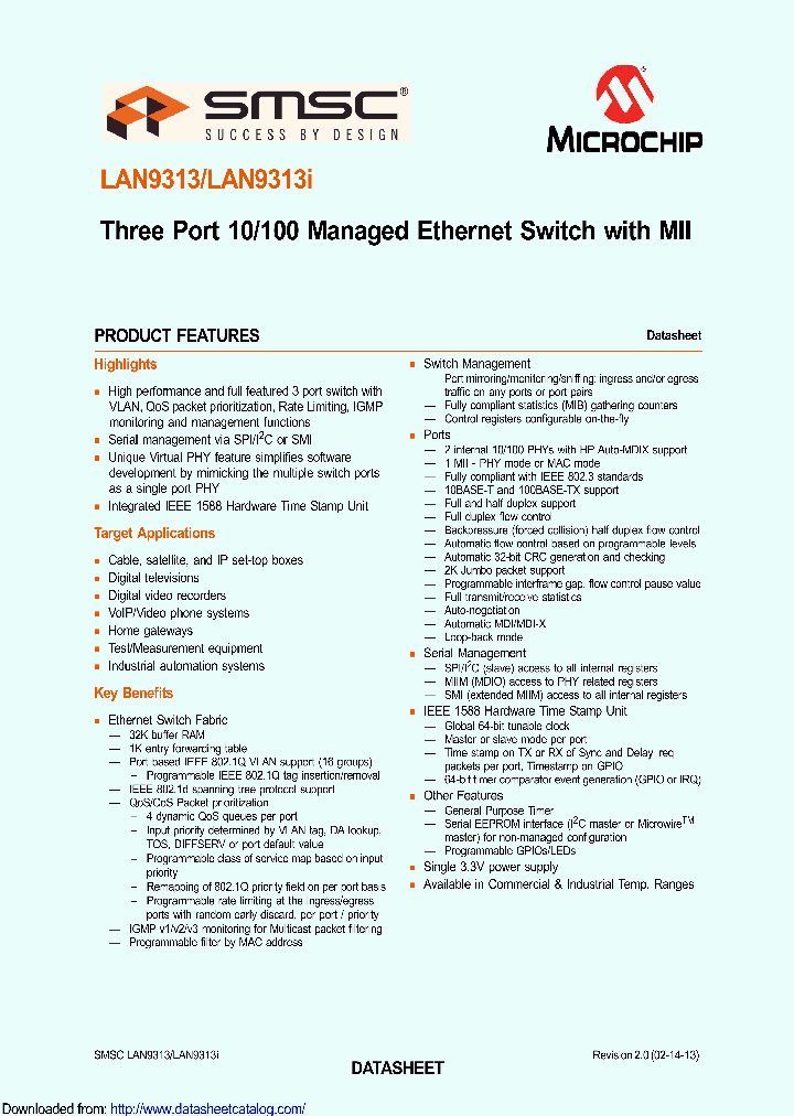 LAN9313-NZW_8436774.PDF Datasheet