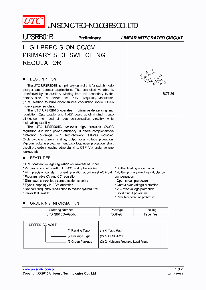 UPSRB01BG-AG6-R_8439232.PDF Datasheet