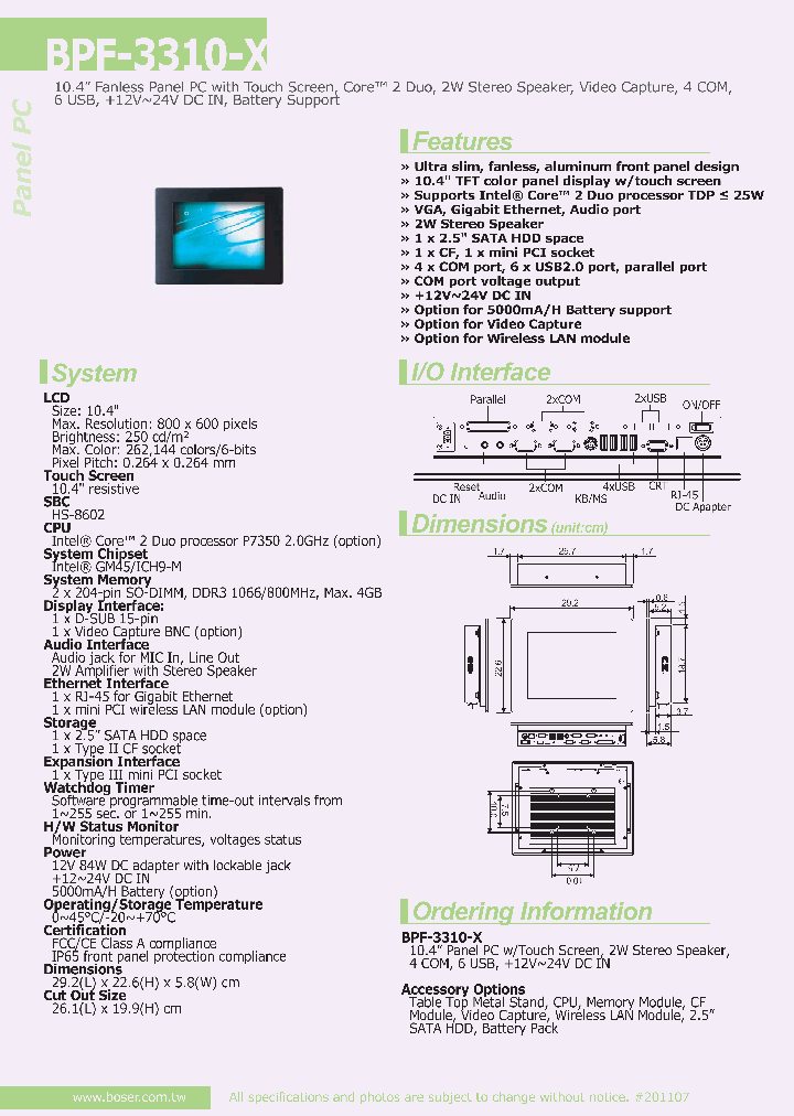 BPF-3310-X_8440797.PDF Datasheet