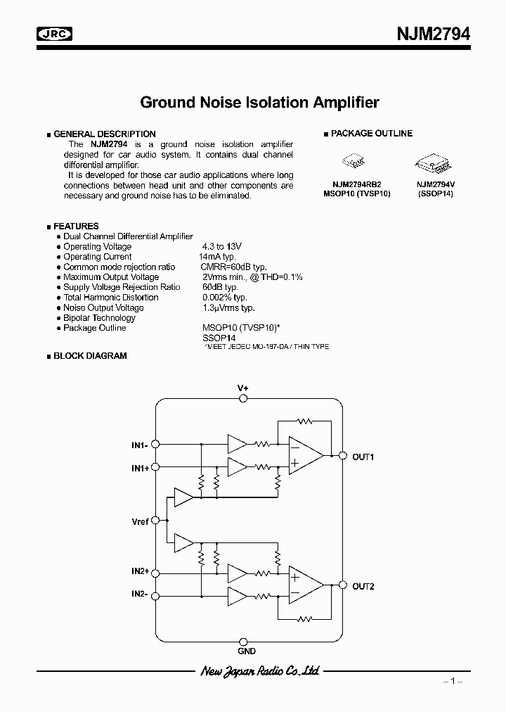 NJM2794_8441573.PDF Datasheet