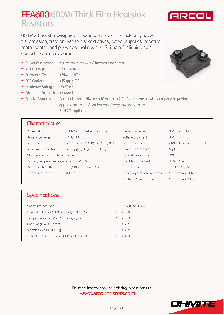 FPA600_8441517.PDF Datasheet