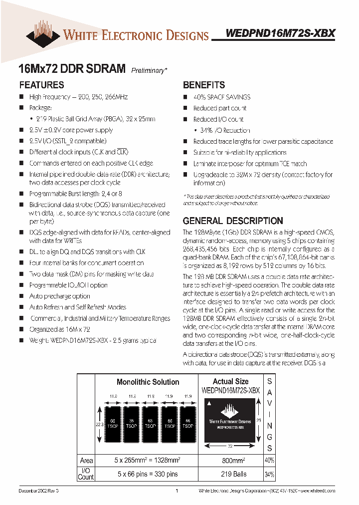 WEDPND16M72S-200BI_8439701.PDF Datasheet