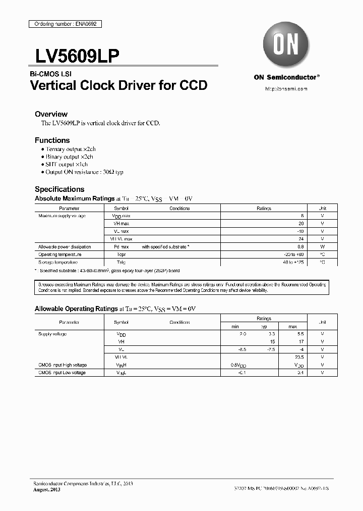 LV5609LP_8442570.PDF Datasheet