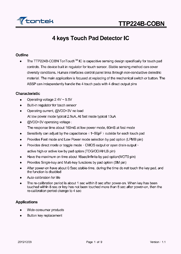 TTP224B-COBN_8442824.PDF Datasheet