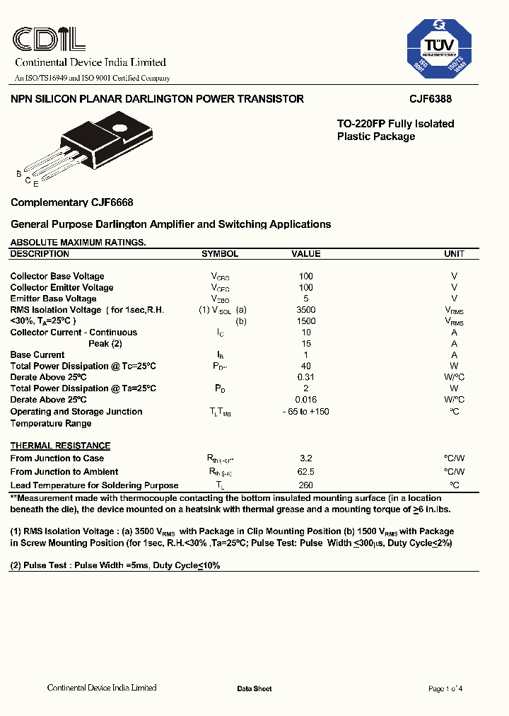 CJF6388_8440515.PDF Datasheet