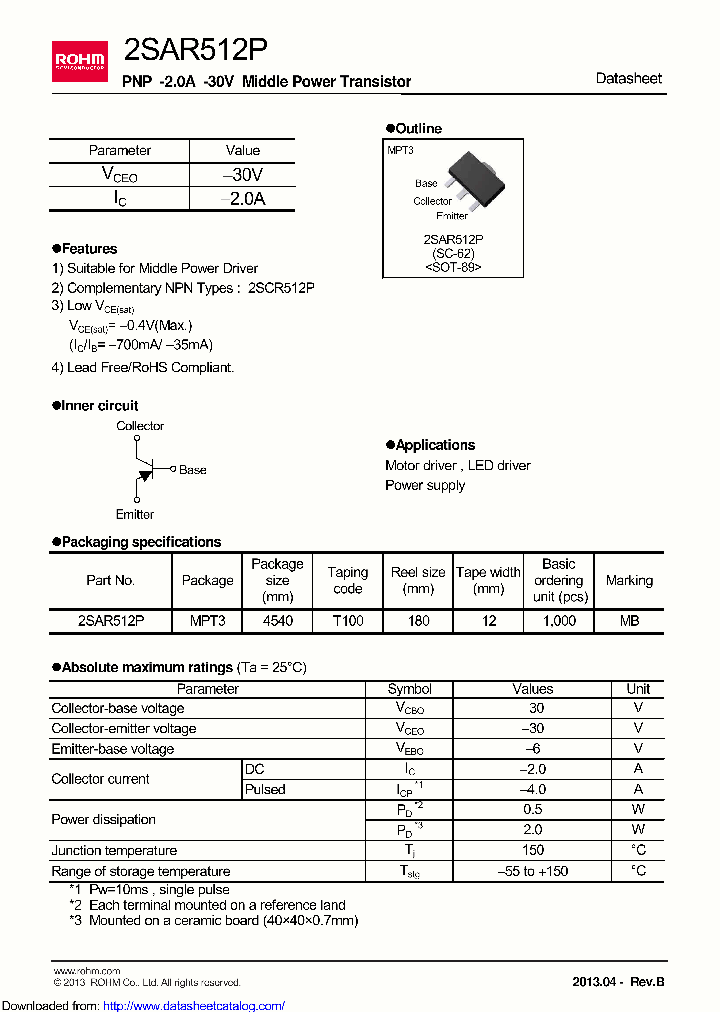 2SAR512P_8442695.PDF Datasheet