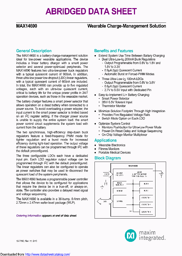 MAX14690BDEMBD_8445100.PDF Datasheet