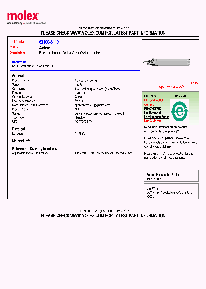62100-5110_8449194.PDF Datasheet