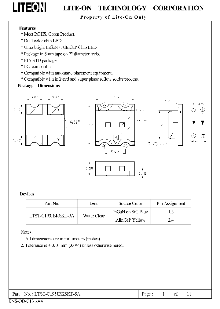 LTST-C195JBKSKT-5A_8449563.PDF Datasheet