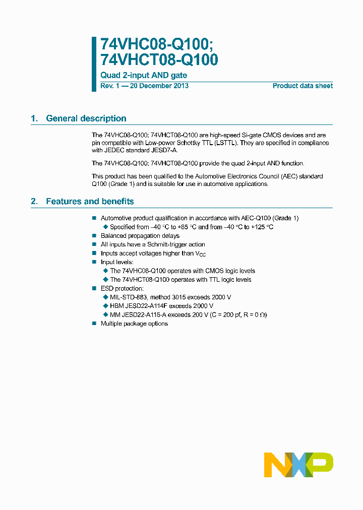 74VHCT08D-Q100_8446502.PDF Datasheet
