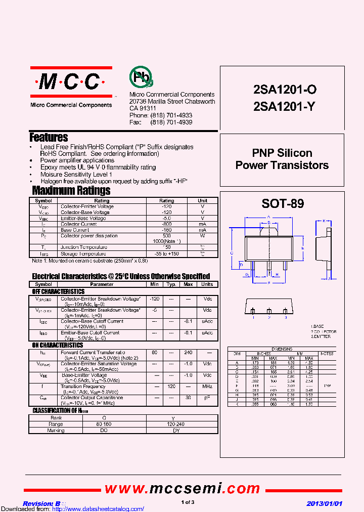 2SA1201-O_8448499.PDF Datasheet