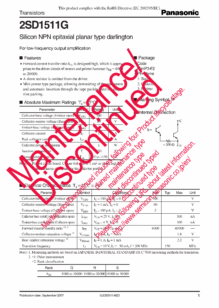 2SD1511G_8451107.PDF Datasheet
