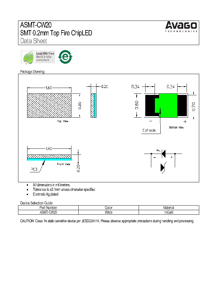 ASMT-CW20_8453495.PDF Datasheet