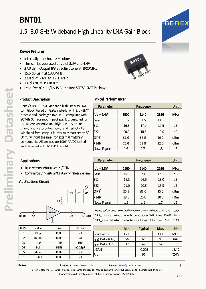BNT01_8454405.PDF Datasheet