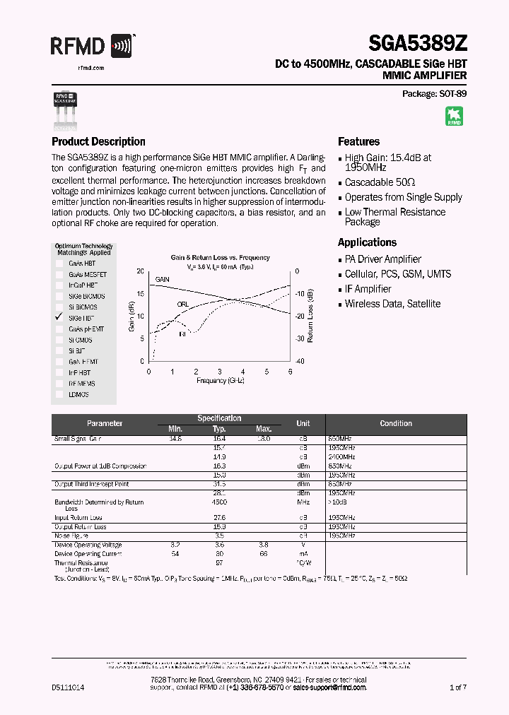SGA5389ZPCK1_8454729.PDF Datasheet