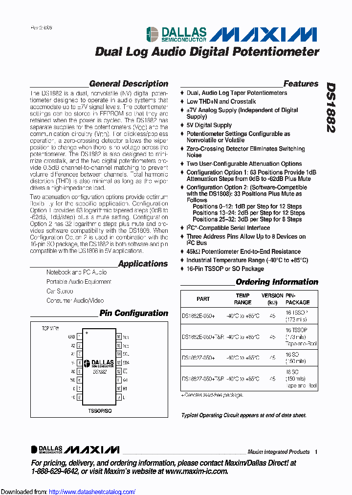 DS1882Z-050TR_8455450.PDF Datasheet