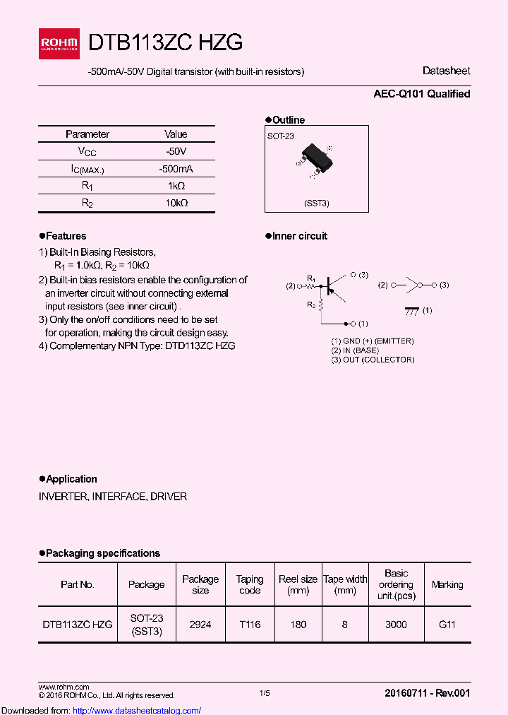 DTB113ZCHZG_8456597.PDF Datasheet