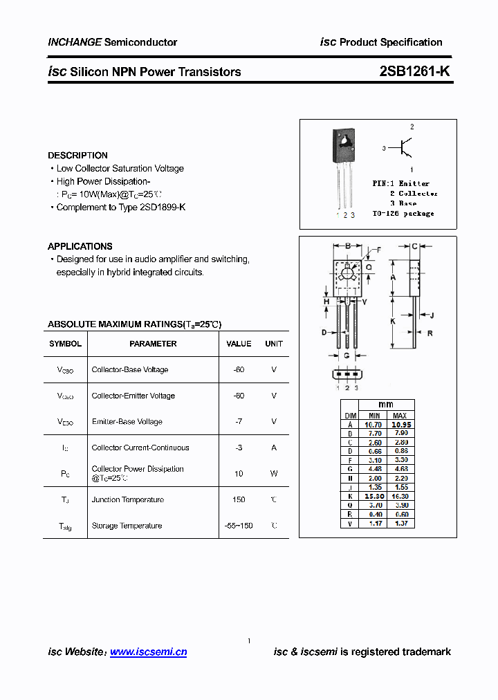 2SB1261-K_8456715.PDF Datasheet