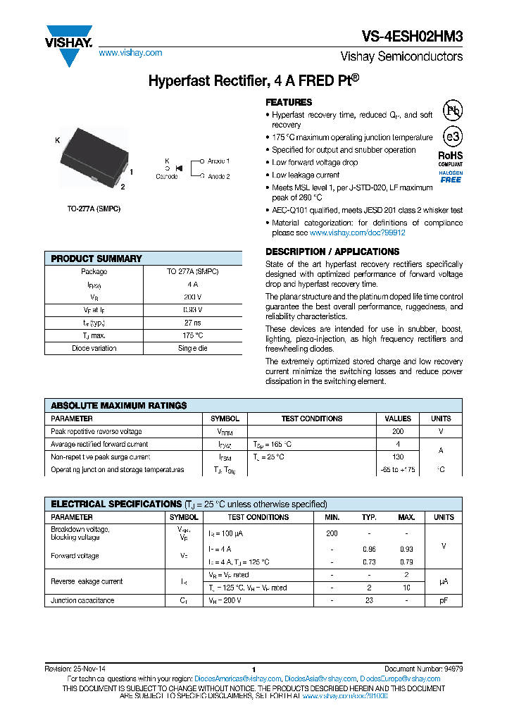 VS-4ESH02HM3_8456912.PDF Datasheet