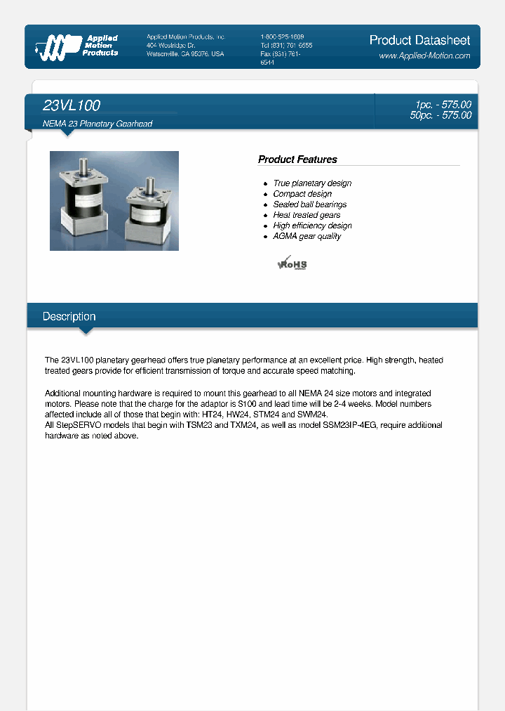 23VL100_8460609.PDF Datasheet