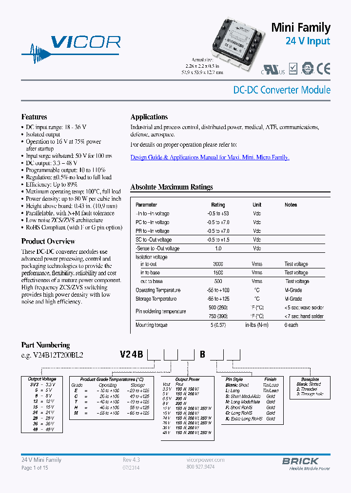 V24B28C250BL_8461534.PDF Datasheet