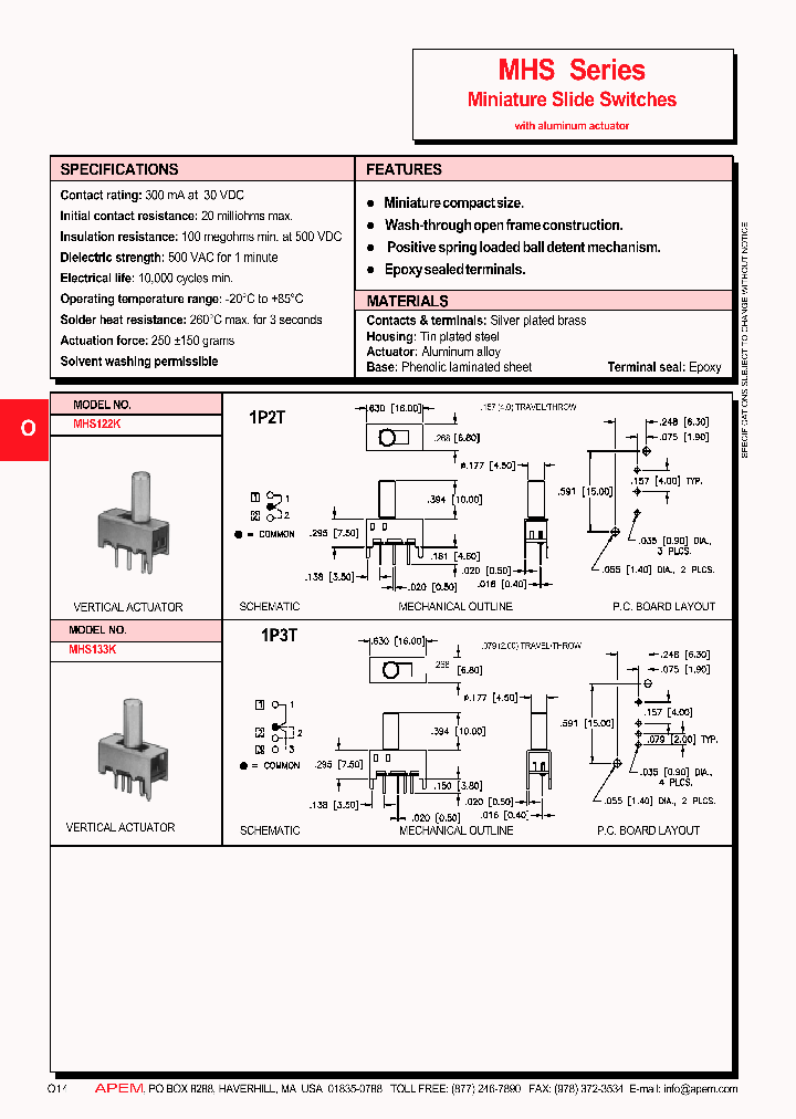 MHS233_8461581.PDF Datasheet
